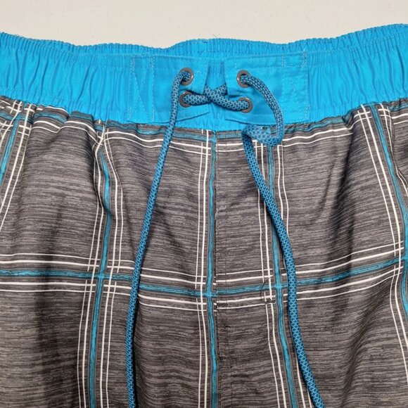 Cascade Sport Board Shorts Swim Trunks Mens Large Summer Beach Drawstring Pocket - Picture 3 of 8